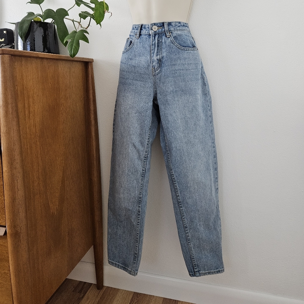 vtg unionbay juniors 90s y2k grunge boho festival indie urban denim mom jeans